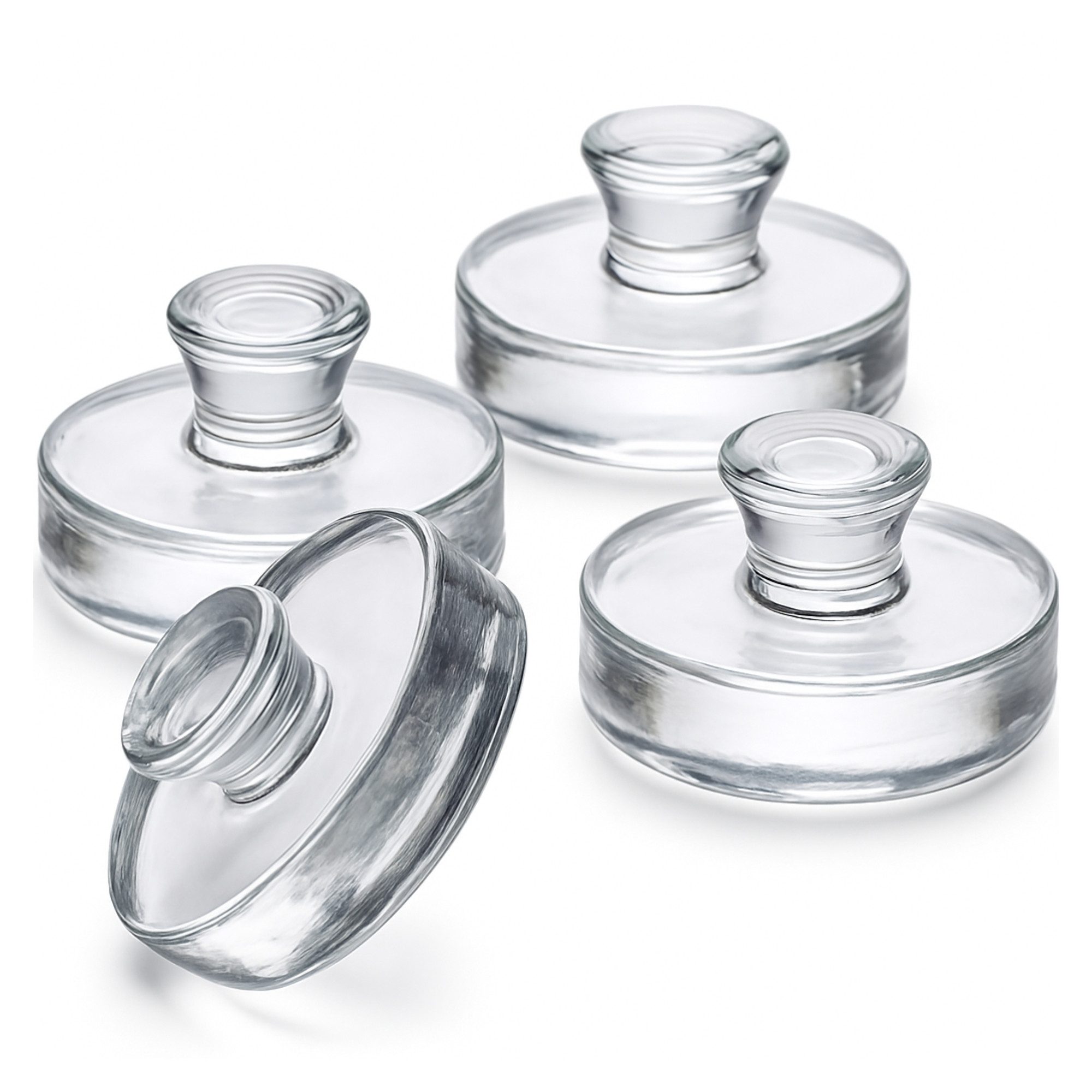 Thiru Fermentationsglas - Fermentiergewichte - Ø 7 & 8 cm - 4er- & 8er-Sets, (4-tlg)