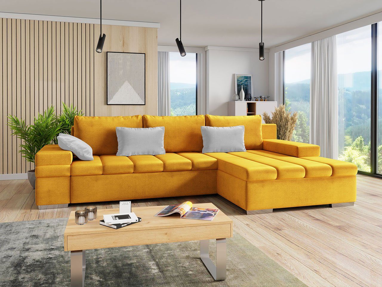 MIRJAN24 Ecksofa Bangkok Premium, mit Bettkasten günstig online kaufen
