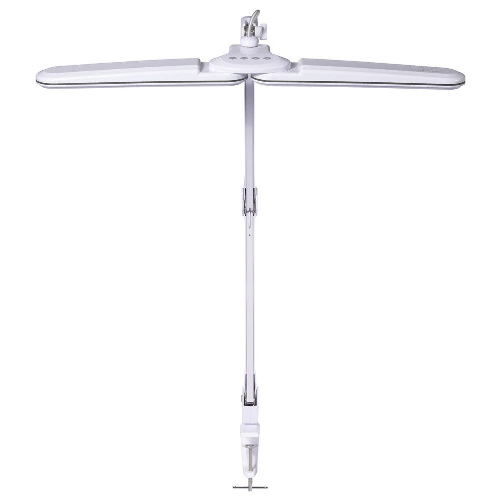 Renkforce Klemmleuchte Renkforce RF-7165304 Klemmleuchte LED LED 18 W Weiß-Grau