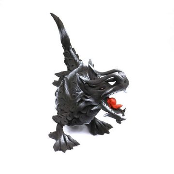 Oriental Galerie Dekofigur Drache Holz lang Schwarz 44 cm (1 St)