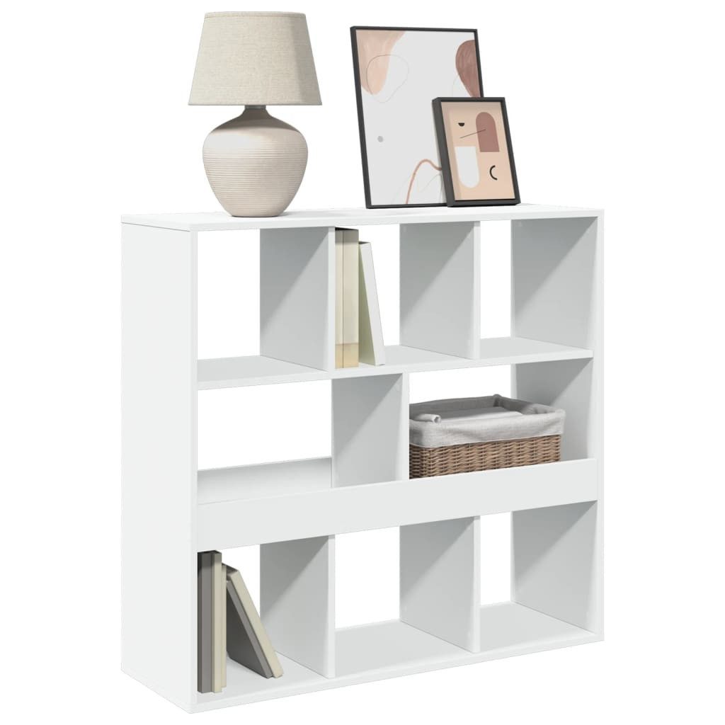 vidaXL Bücherregal Bücherregal/Raumteiler Weiß 100x33x94,5 cm, günstig online kaufen