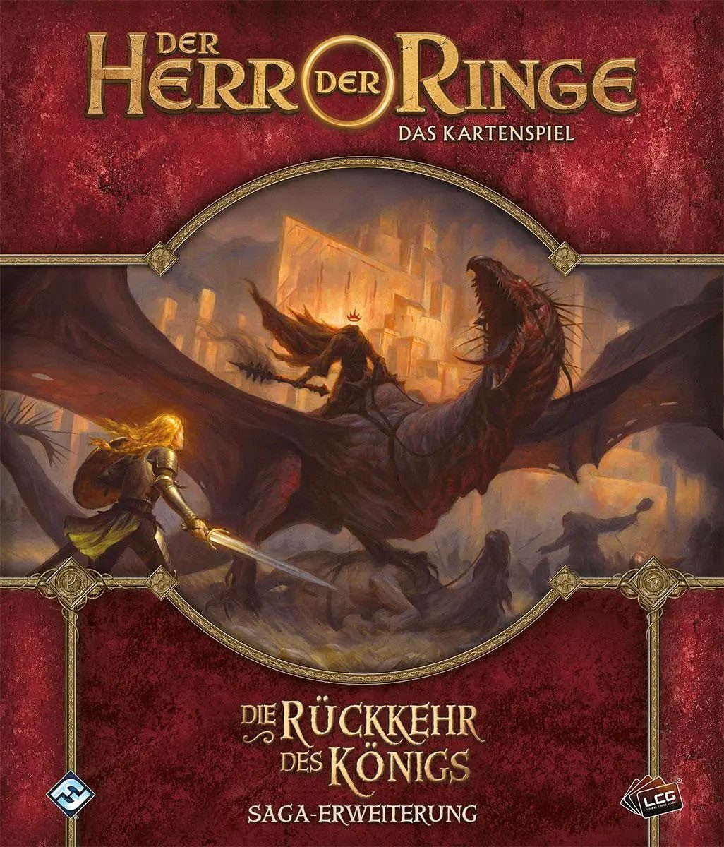 Asmodee Spiel Der Herr der Ringe Das Kartenspiel - Die Rückkehr des Königs
