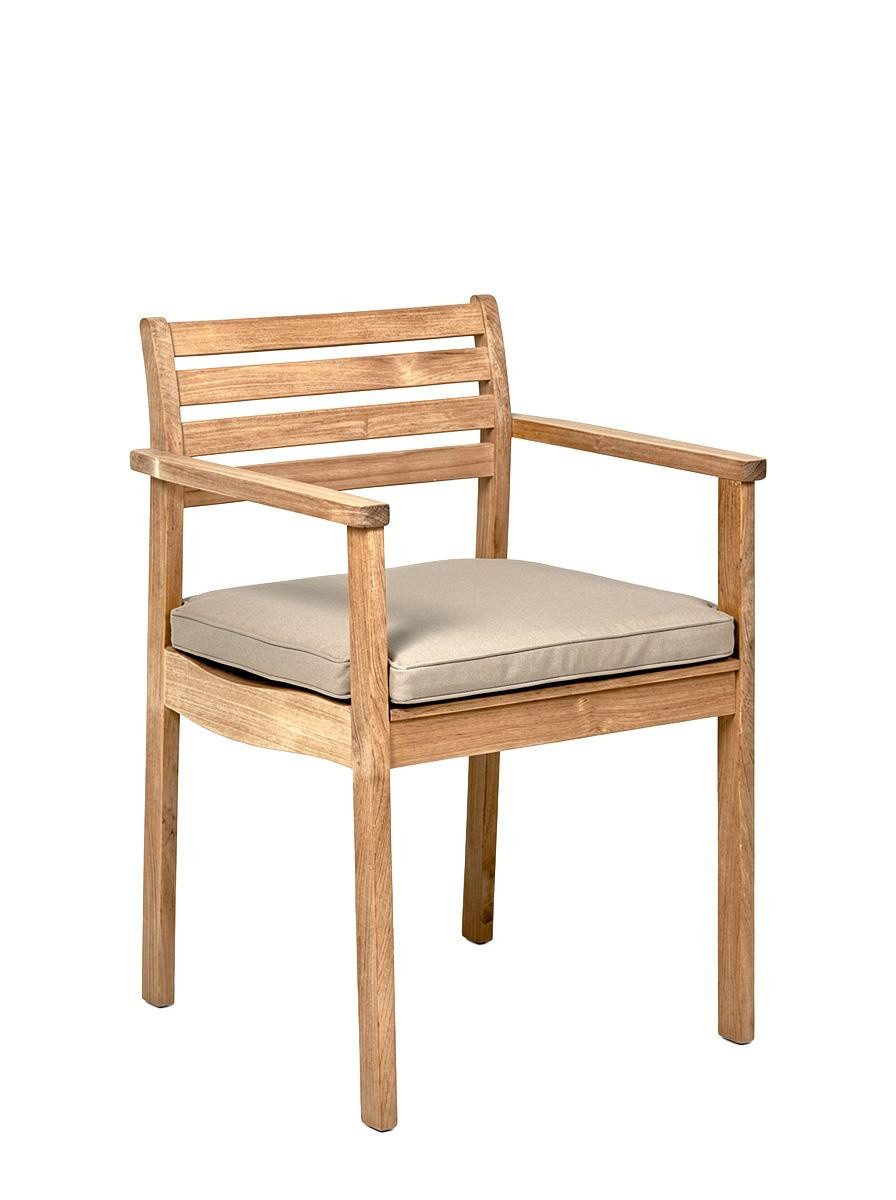 Cinas Sitzkissen Rosenholm, Outdoor-Kissen, Garten, strapazierfähig, Polsterauflage