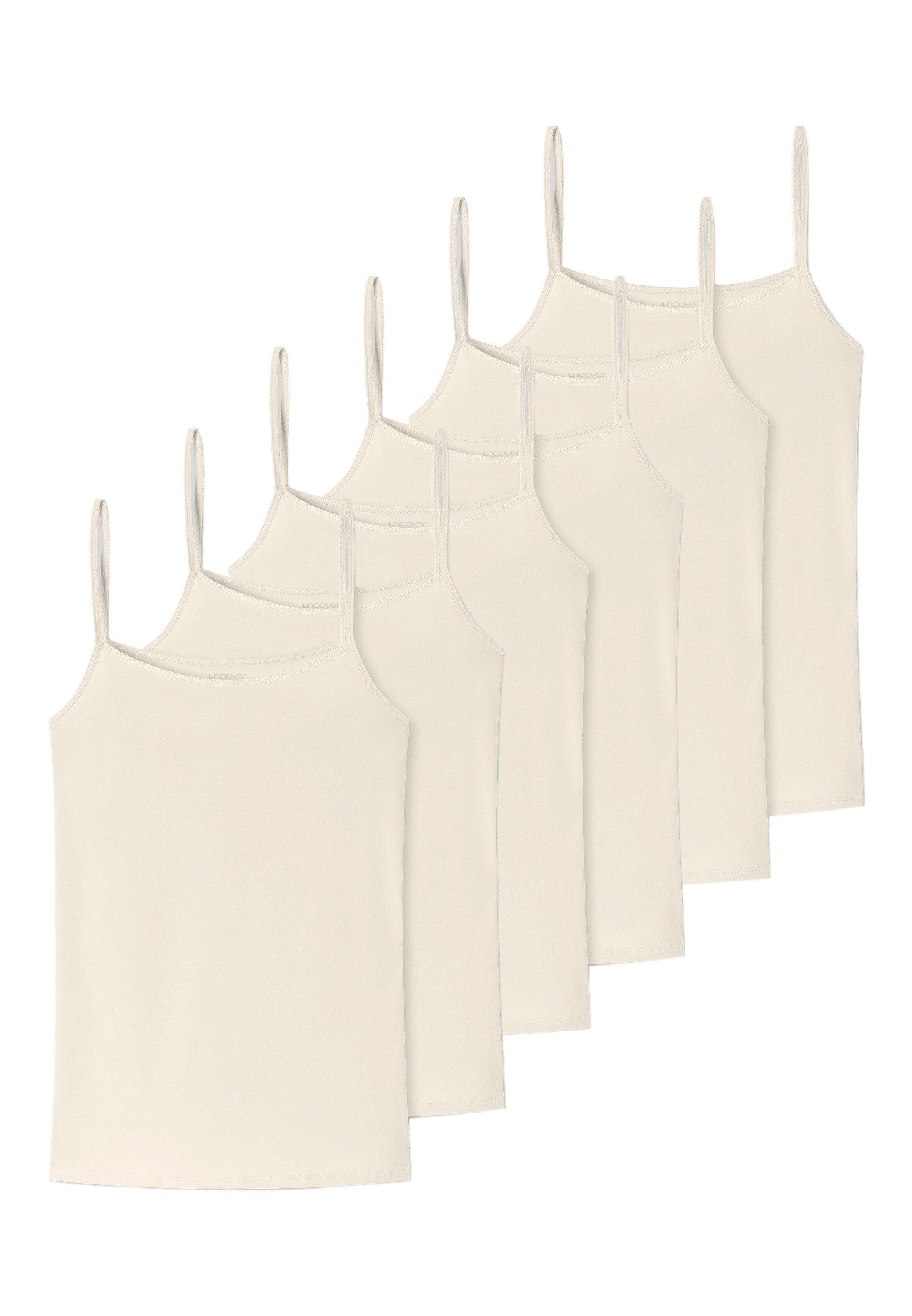 uncover by SCHIESSER Unterhemd 6er Pack Bamboo Cotton (Spar-Set, 6-St) Spag günstig online kaufen