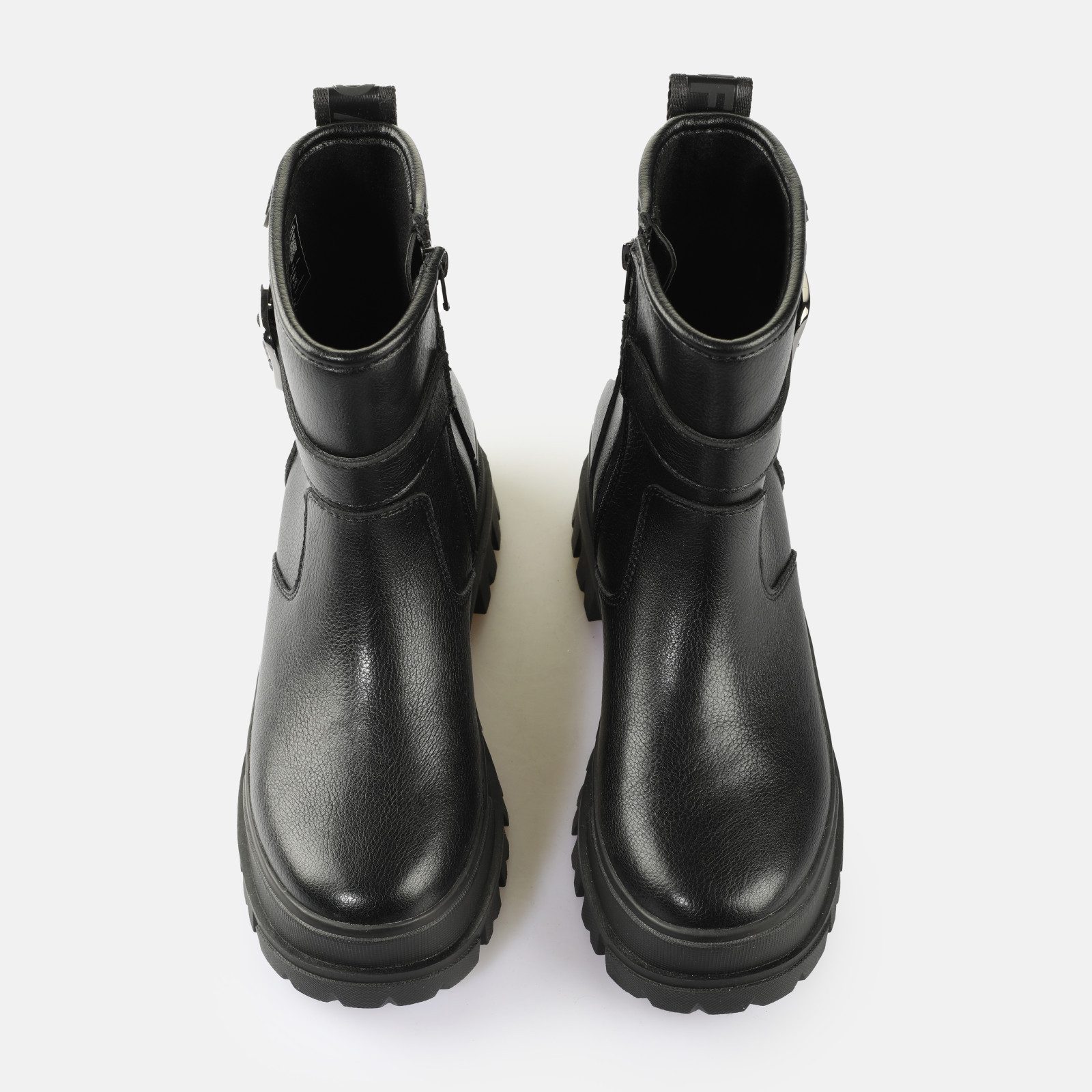 Buffalo ASPHA BOOTIE BUCKLE OS Stiefelette Boots, Festival-Stiefelette, Plateaustiefelette mit Zierschließe