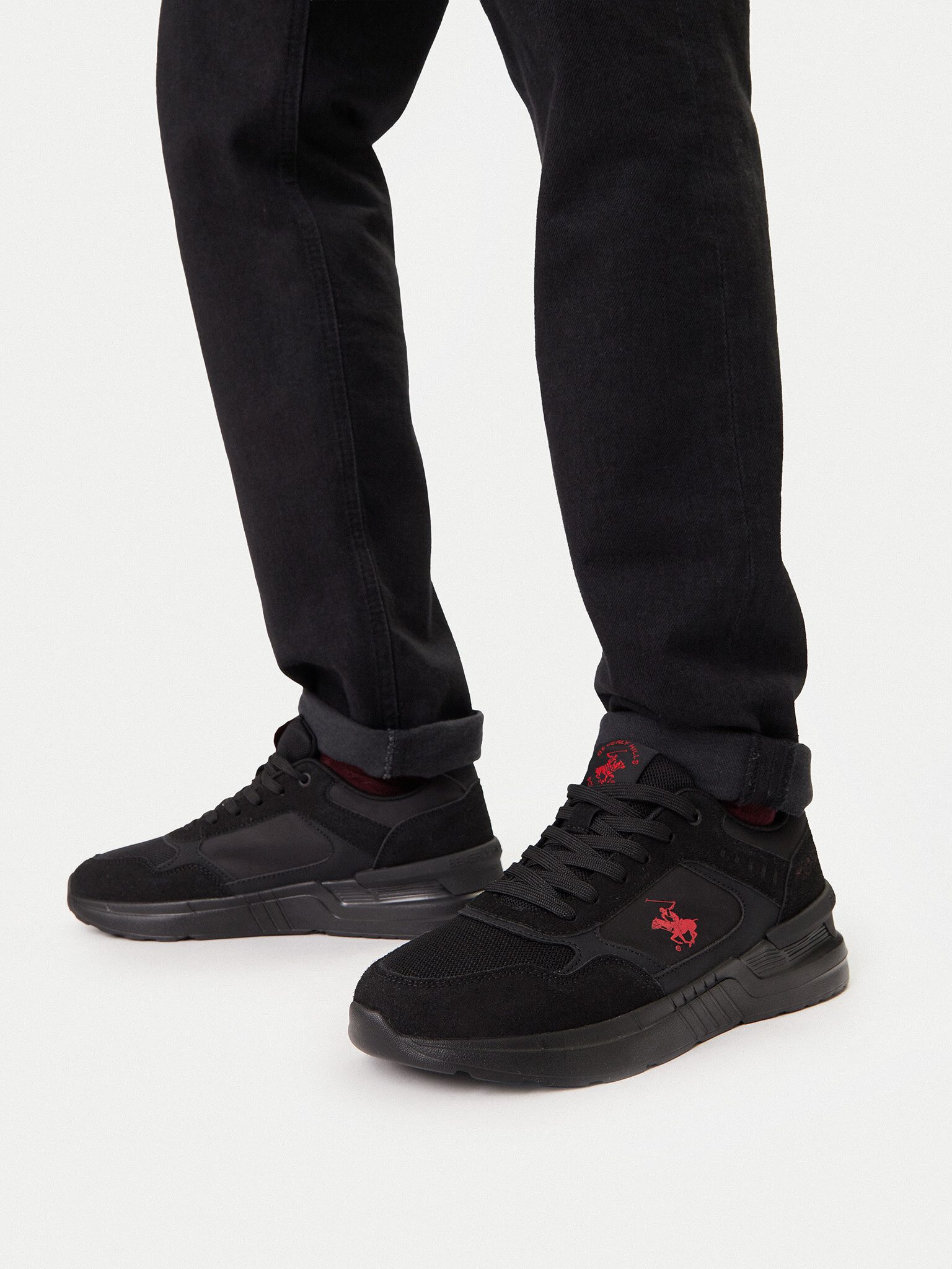 BEVERLY HILLS POLO CLUB Beverly Hills Polo Club Herren-Sneakers Schwarz BEVERLY HILLS POLO CLU Sneaker