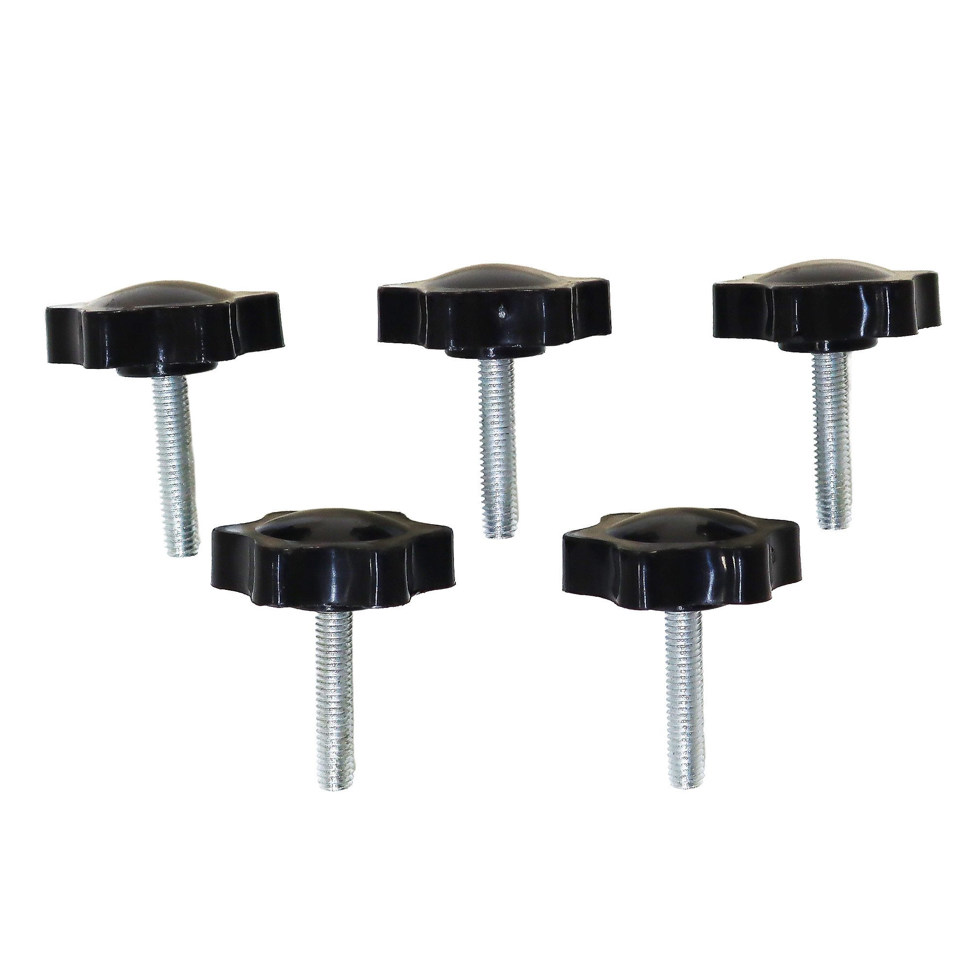 Bituxx Stockschraube 5x Stockschraube M6 - 30 mm, (MS-20038)