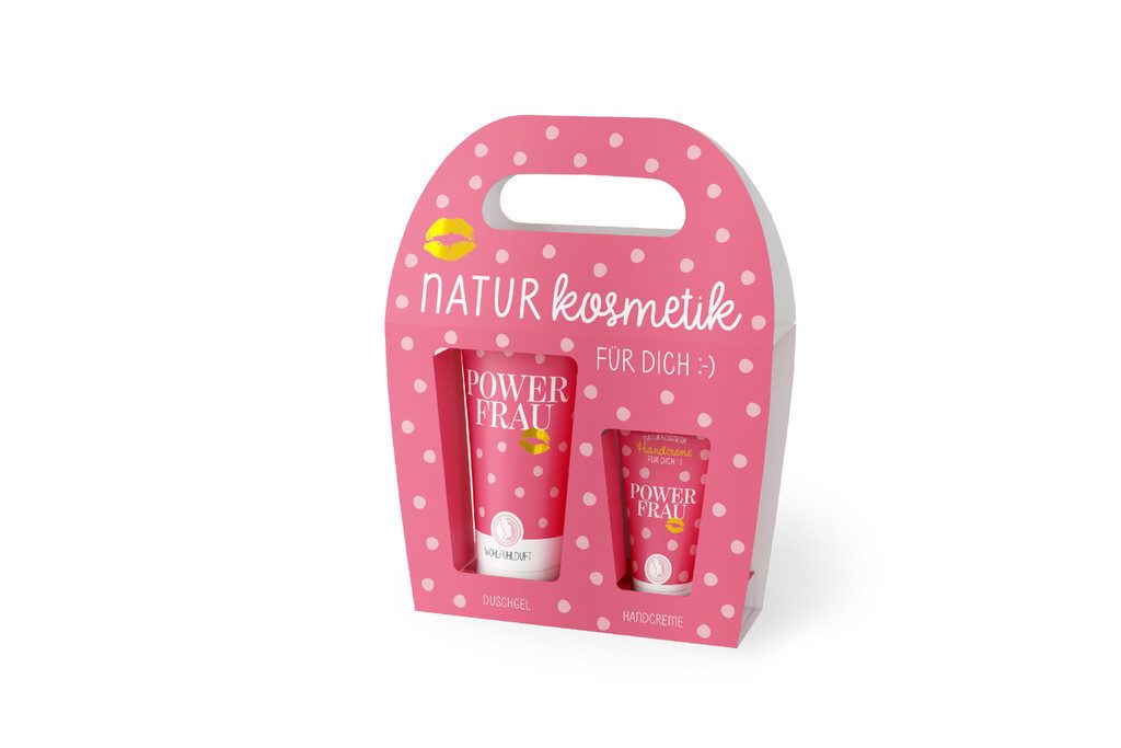 La Vida Geschenk für Dich Duschgel Kosmetik-Set, Serie Mädels, Duschgel + Handcreme, vegan, glutenfrei, laktosefrei