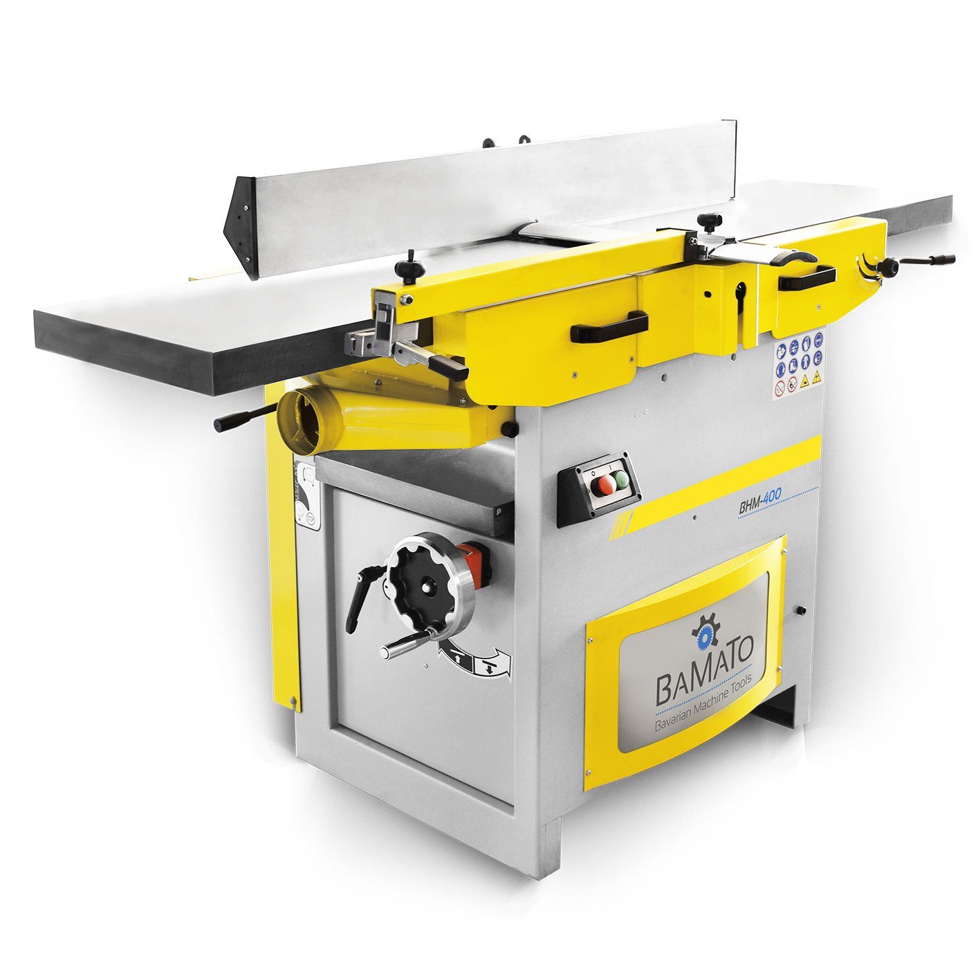 Feinjustierung, HSS-Hobelmesser, BAMATO (1-tlg), Hobelmaschine, Hobel Abricht- Hobelbreite: in und Dickenhobelmaschine mm, BHM-400, in 400 4200 W, 4