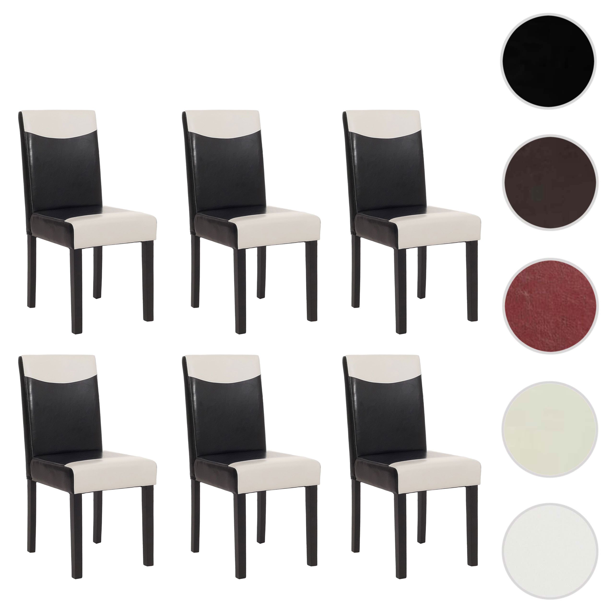 MCW Esszimmerstuhl Littau-6 (Set, 6 St), 6er-Set, Hohe Rückenlehne, Rutschf günstig online kaufen