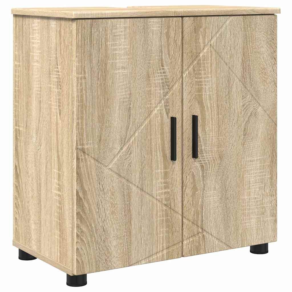 vidaXL Badezimmerspiegelschrank Badezimmer Schrank Sonoma Eiche günstig online kaufen
