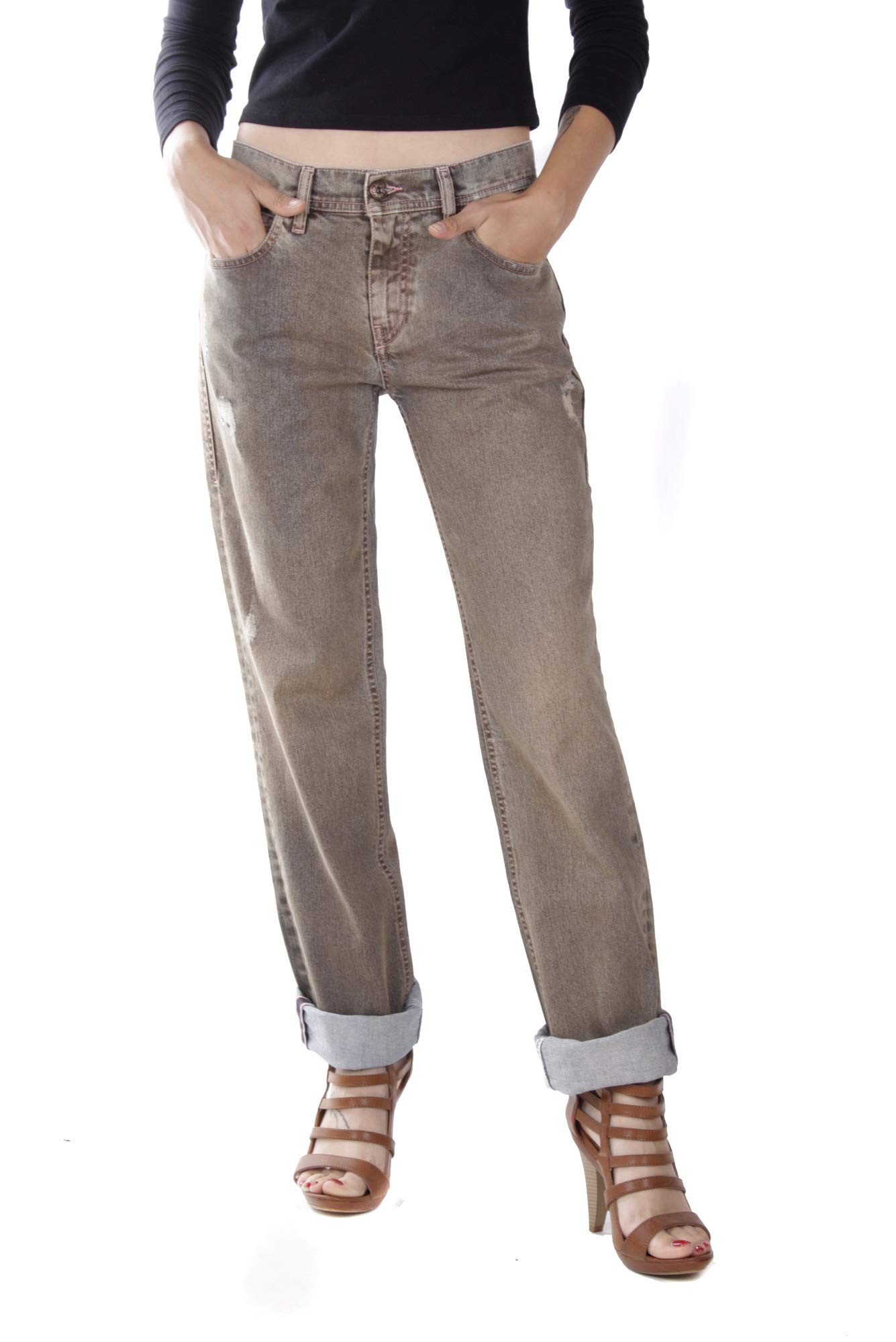 Diesel Straight-Jeans Diesel Faithlegg 0815Z Damen Джинсы Straight Cut