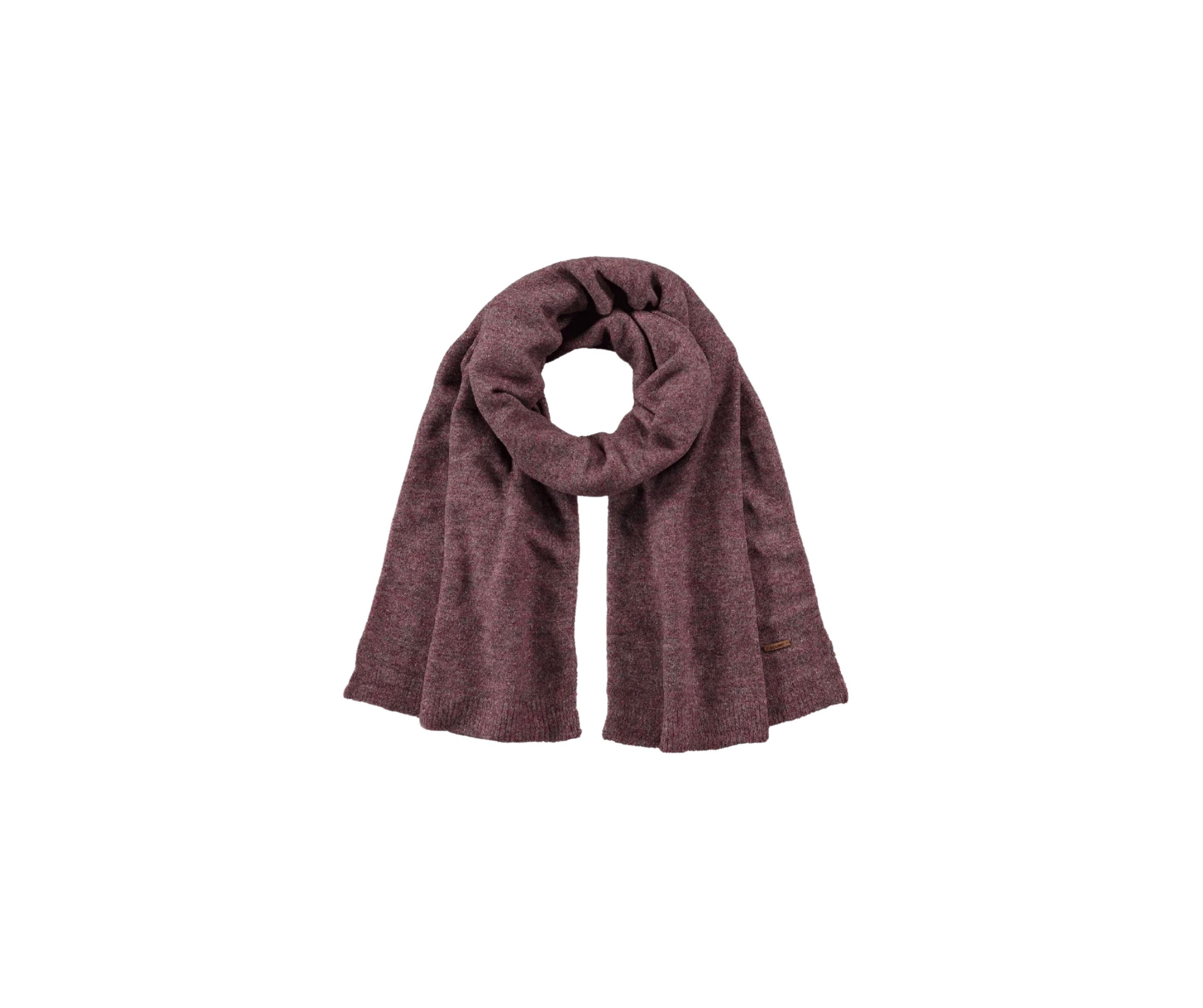 Barts Wollschal Beidseitger Barts Rand Damen Rippstrick Schal Witizia, mauve aus