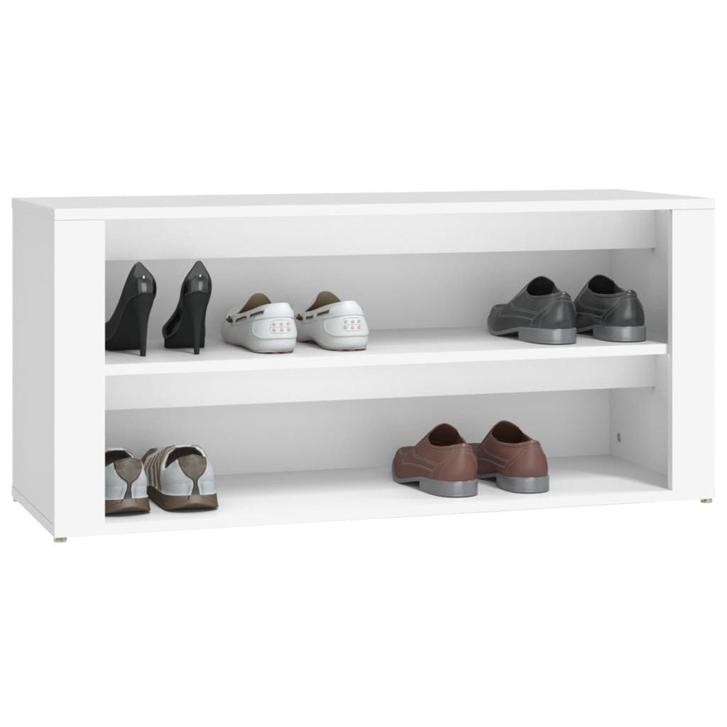 vidaXL Schuhschrank Schuhregal Weiß 100x35x45 cm günstig online kaufen