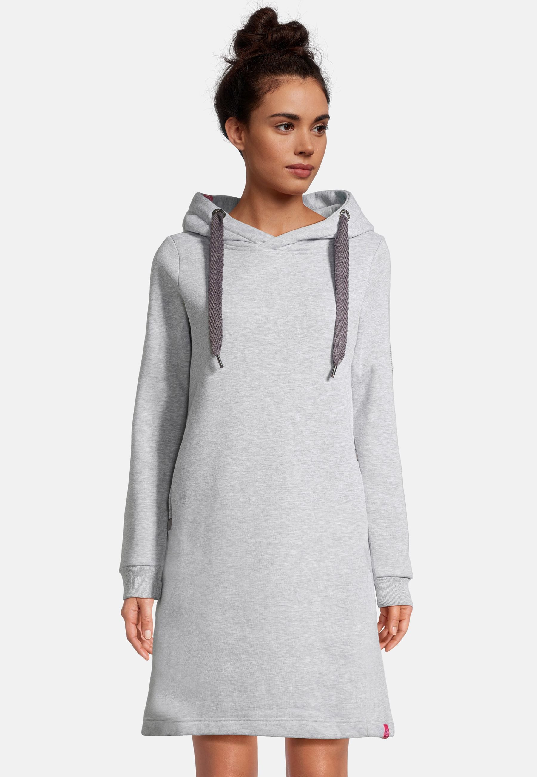 salzhaut Midikleid MÖÖV KLEID Damen Leicht tailliert salzhaut – nordisch frisch, lässig und frech für jeden Tag!