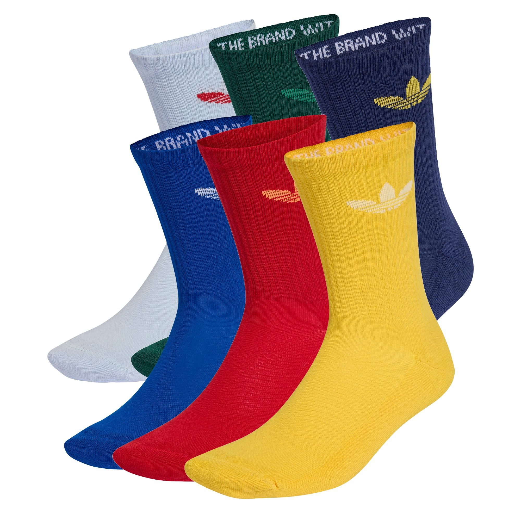 Crystal Sky / Dark Blue / Better Scarlet / Collegiate Green