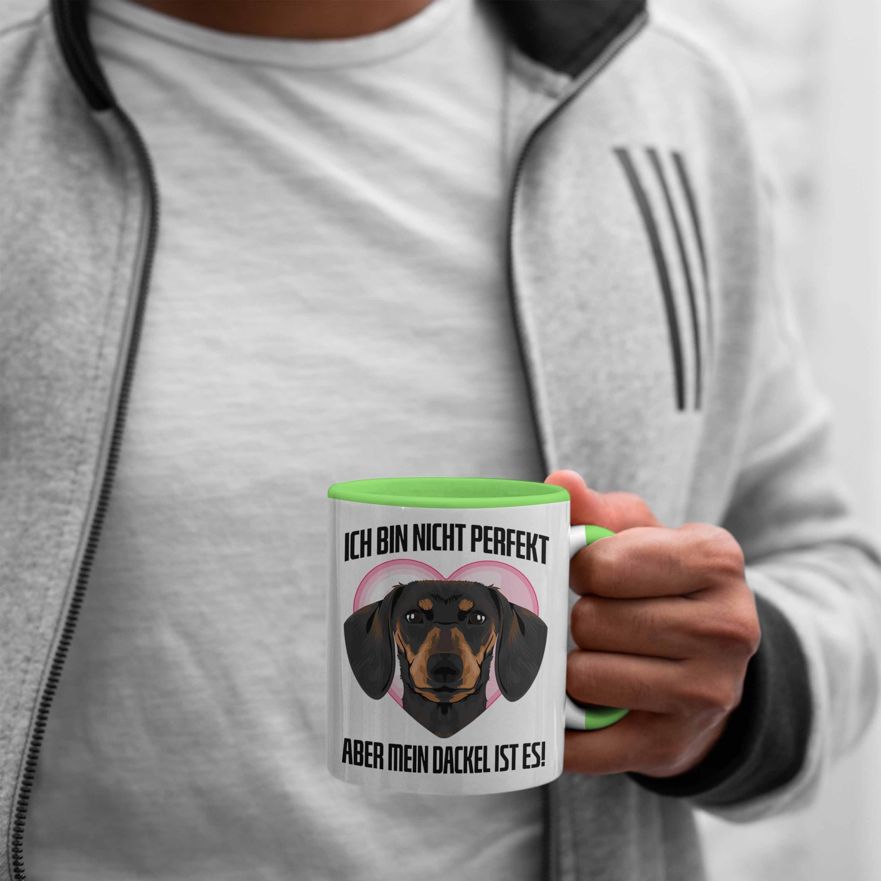 Geschenke Trendation Dachshund Dackel Bin Ich Tasse Nicht Pe Lustig Rauhaardackel Tasse Grün