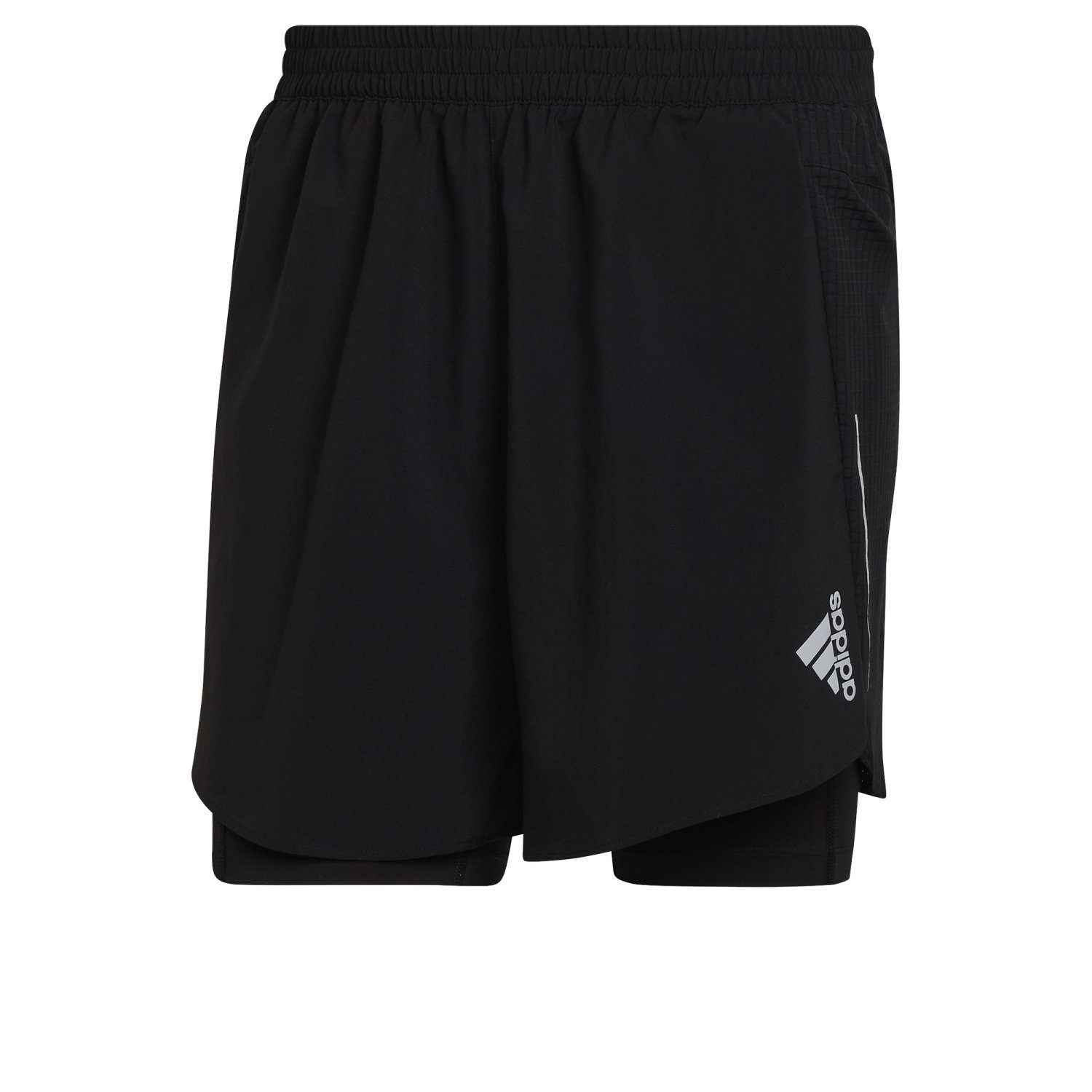 Trainingsshorts D4R 2IN1 SHORT BLACK