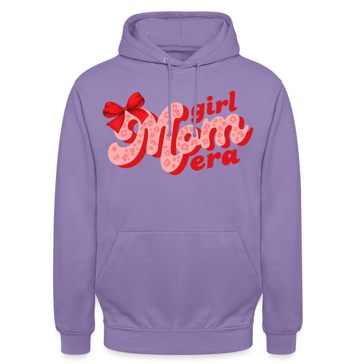 Spreadshirt Hoodie Girl Mom Era Trendiges Mama Motiv Mit Schleife Unisex Hoodie (1-tlg)
