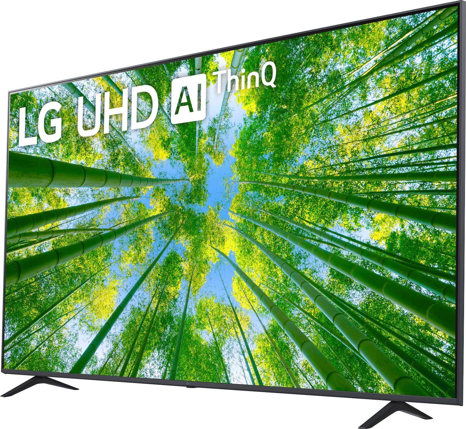 HD, Zoll, Fernseher cm/86 4K LCD-LED 86UQ80009LB Smart-TV) LG Ultra (217