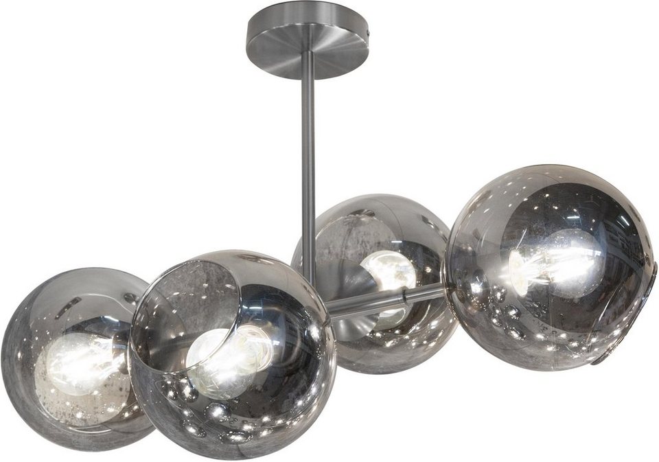 Nino Leuchten LED Deckenleuchte Pilar, Leuchtmittel wechselbar, Warmweiß, LED  Deckenlampe, inkl. LED-Leuchtmittel
