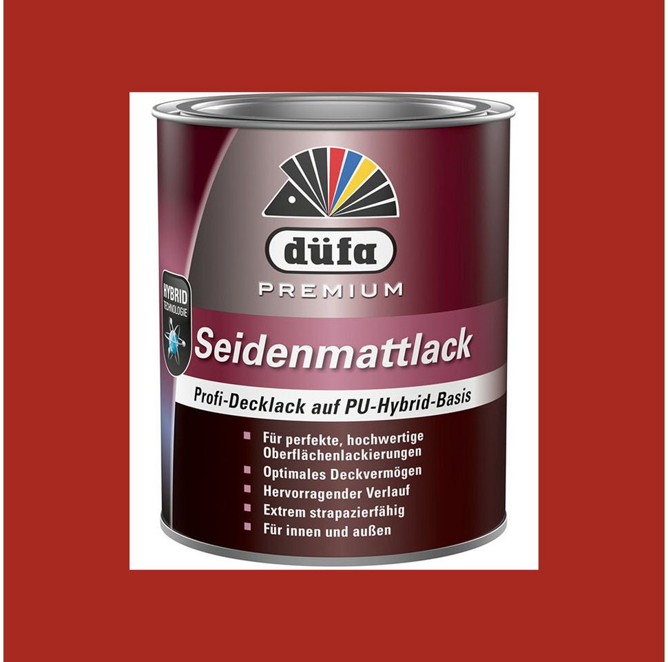 Thumbnail - düfa Lack PREMIUM Seidenmattlack 750 ml matter Buntlack, Profi-Decklack mit Hybridtechnologie