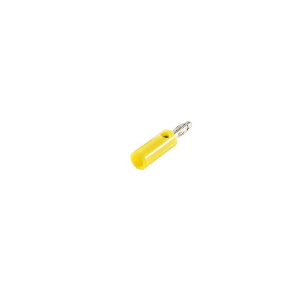 S-Conn Lautsprecherstecker Bananenstecker, 4mm, gelb