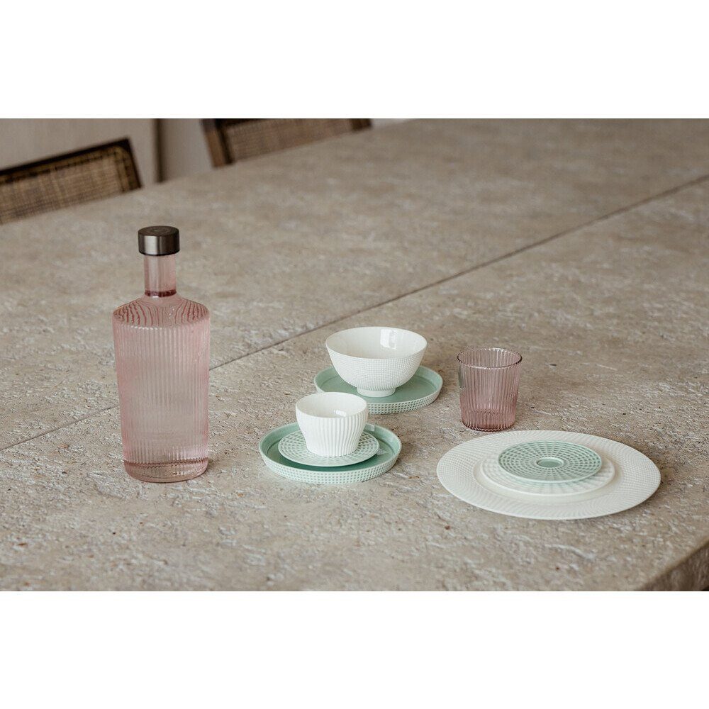 Paveau Wassersprudler Flasche Wasserflasche 1,25 l Pink, (1-tlg), Wasserflasche, Ø10,5cm, Glas, rosa – Bild 2 von 4