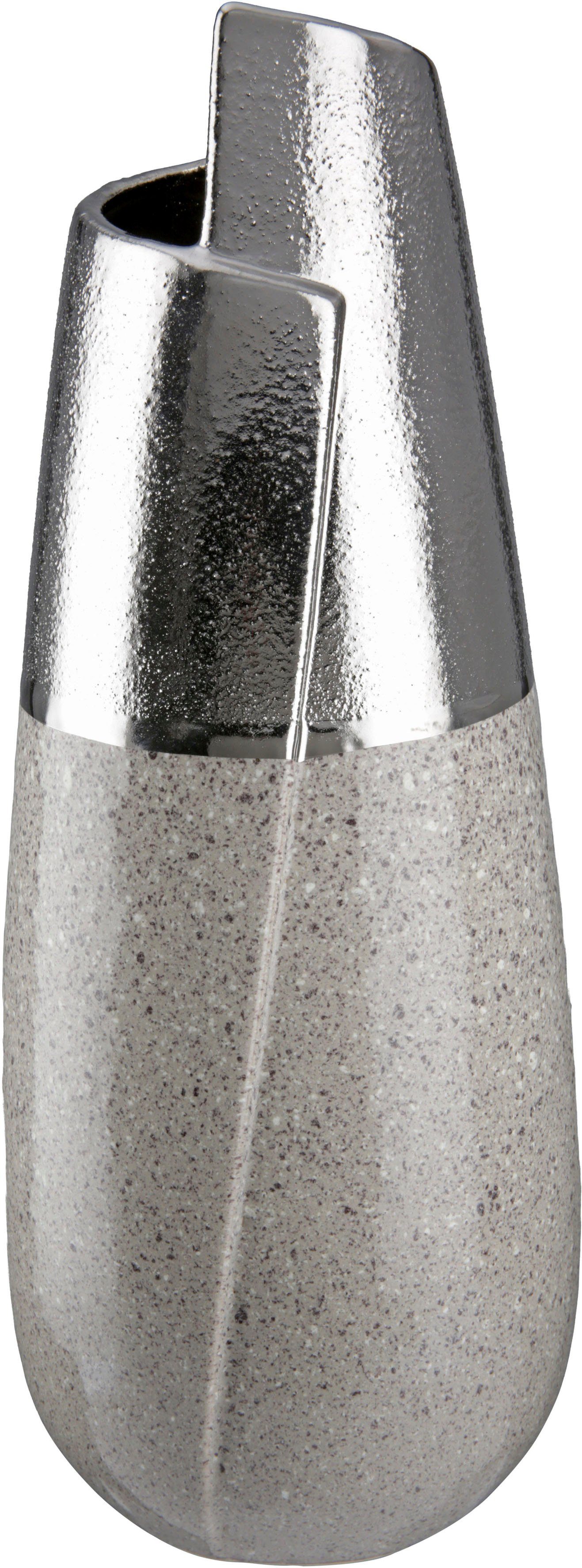 GILDE Tischvase Marmo (1 St), Vase aus Keramik