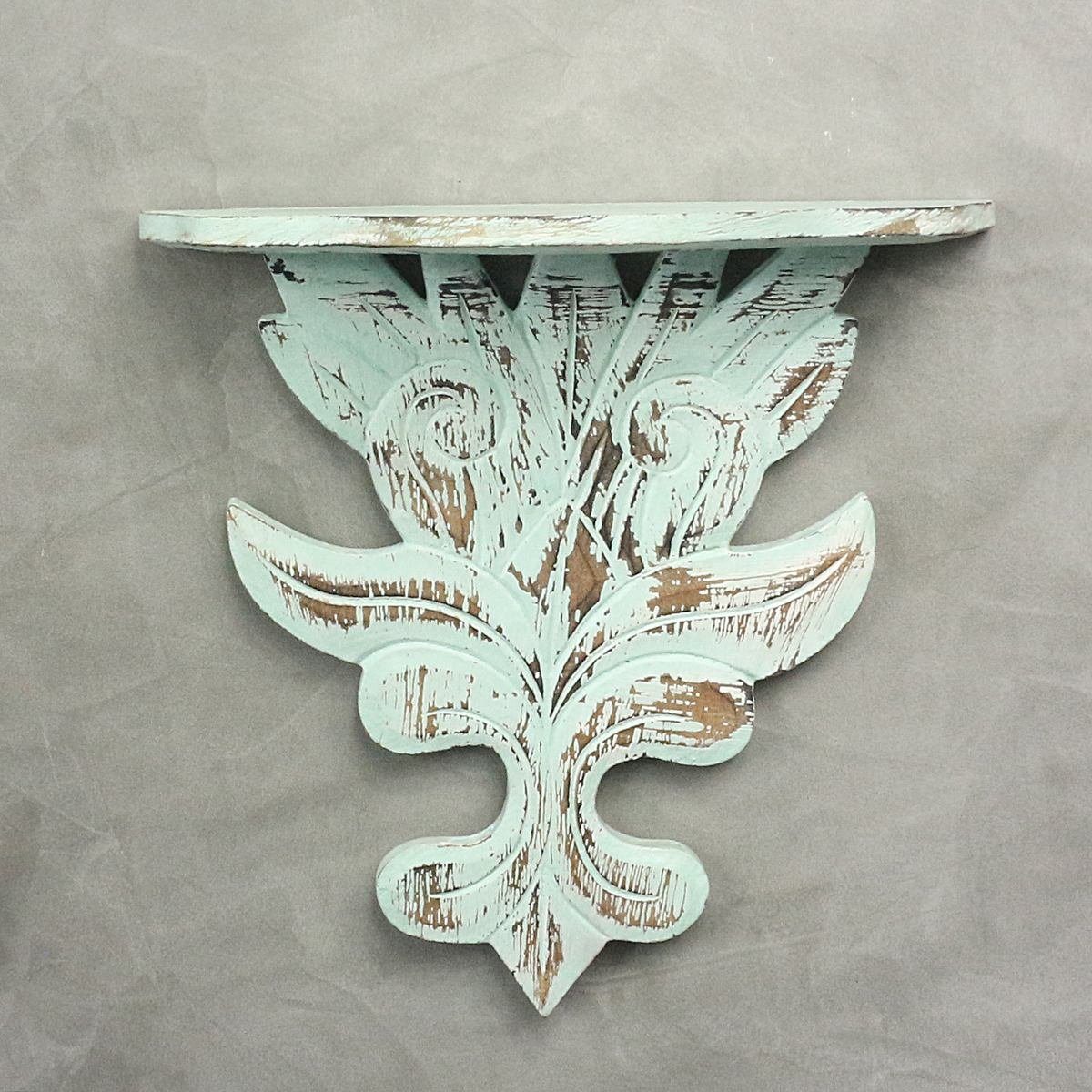 Oriental Galerie Wandregal Wandregal Wandpanel Ablage Holz Zwei in Einem Mi günstig online kaufen