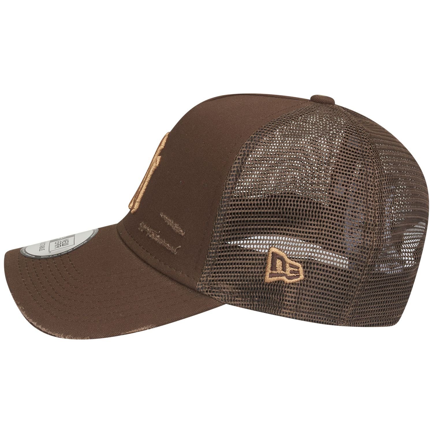 New Era Trucker Cap Trucker DISTRESSED New York Yankees