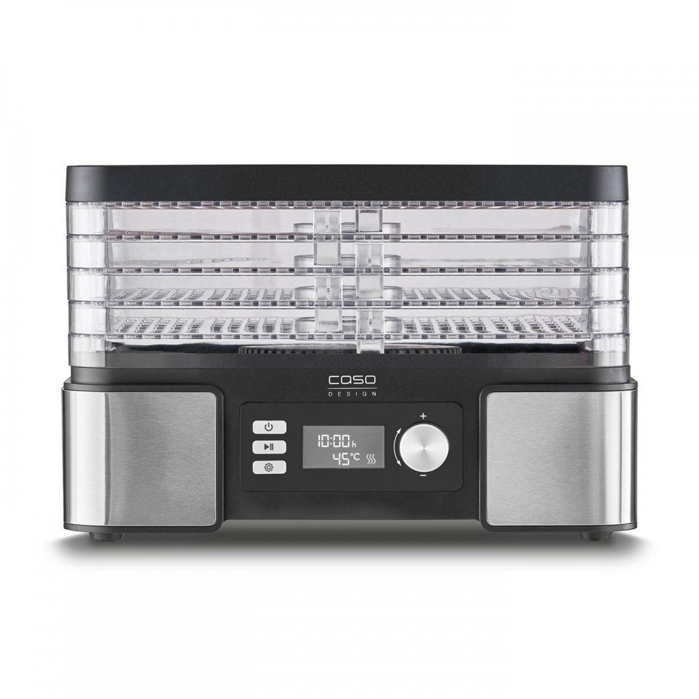 Caso Dörrautomat DH 450 - Dörrautomat - edelstahl/schwarz 450 W