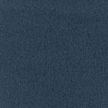 SCHÖNER LEBEN. Stoff Mantelstoff Softcoat uni jeansblau 1,50m Breite, pflegeleicht