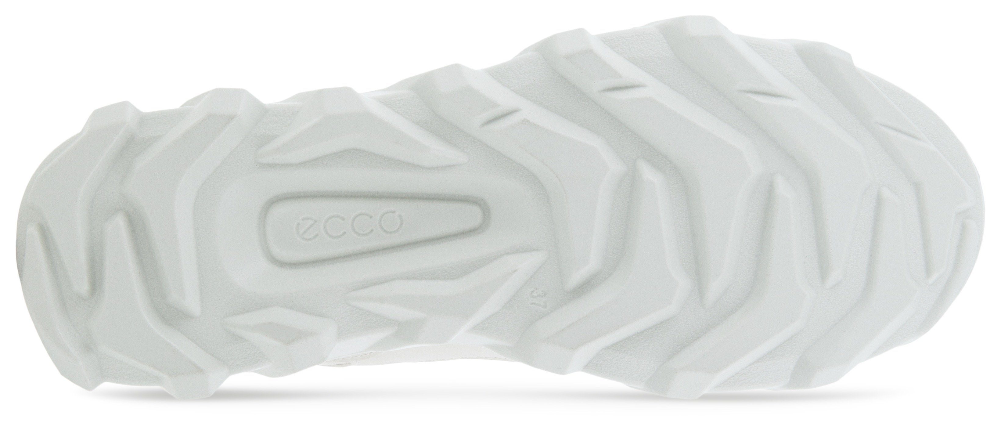 MX Ecco W Sneaker mit weiß trittdämpfender ECCO Fluidform-Ausstattung Slip-On
