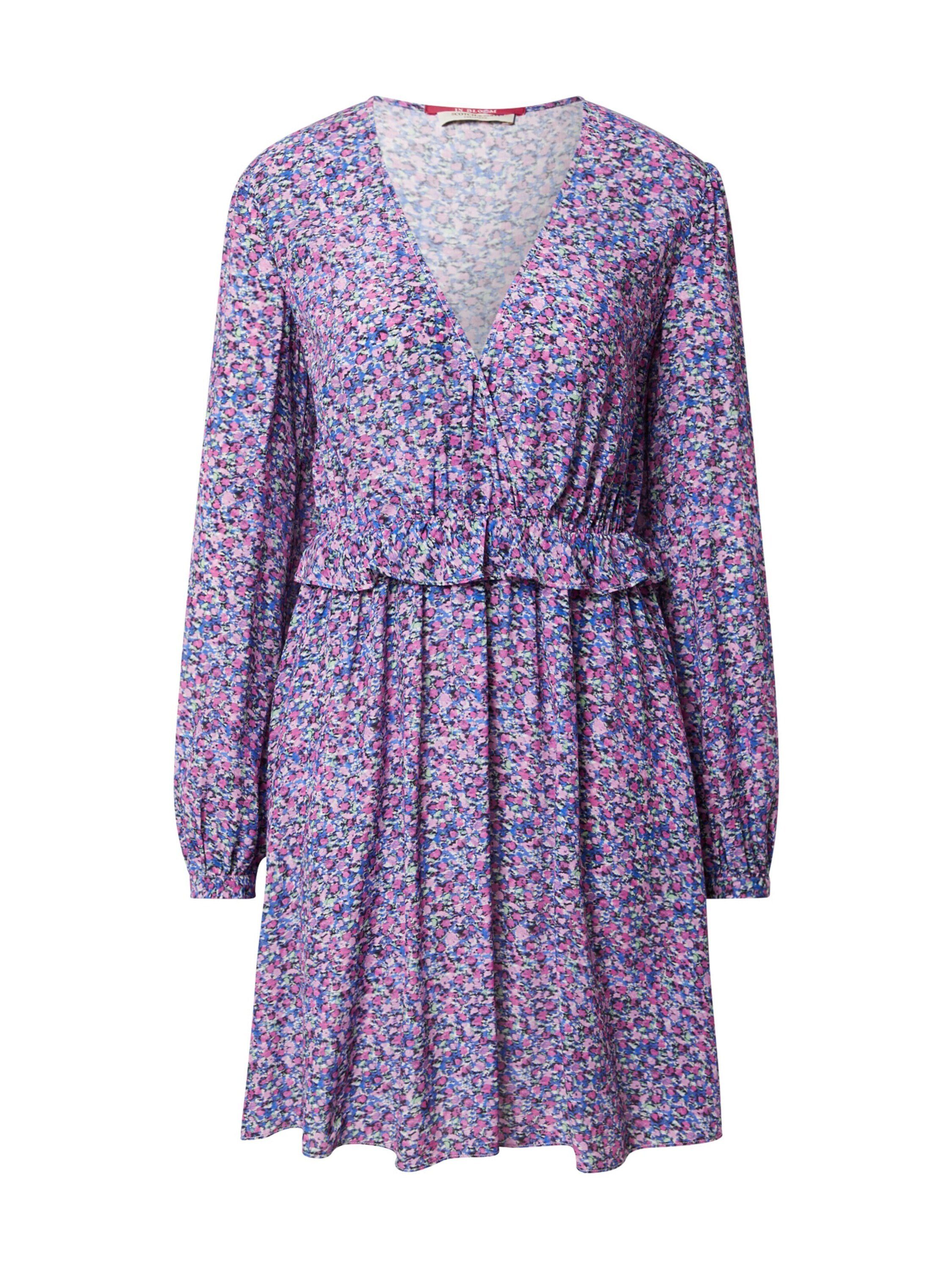 Scotch & Soda Minikleid (1-tlg) Rüschen, Wickel-Design purple (68)