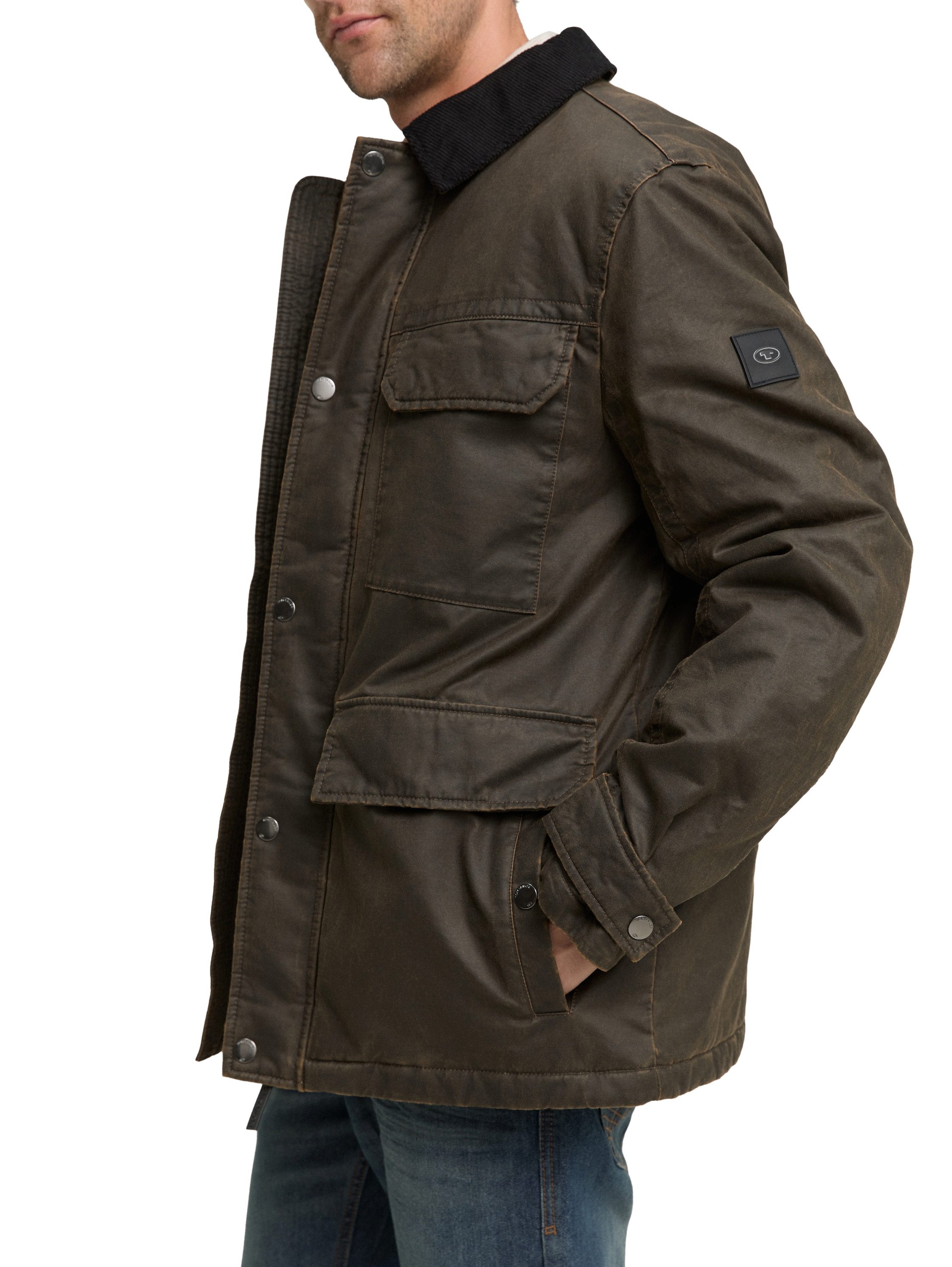 TOM TAILOR Outdoorjacke mit verstellbarer Taille