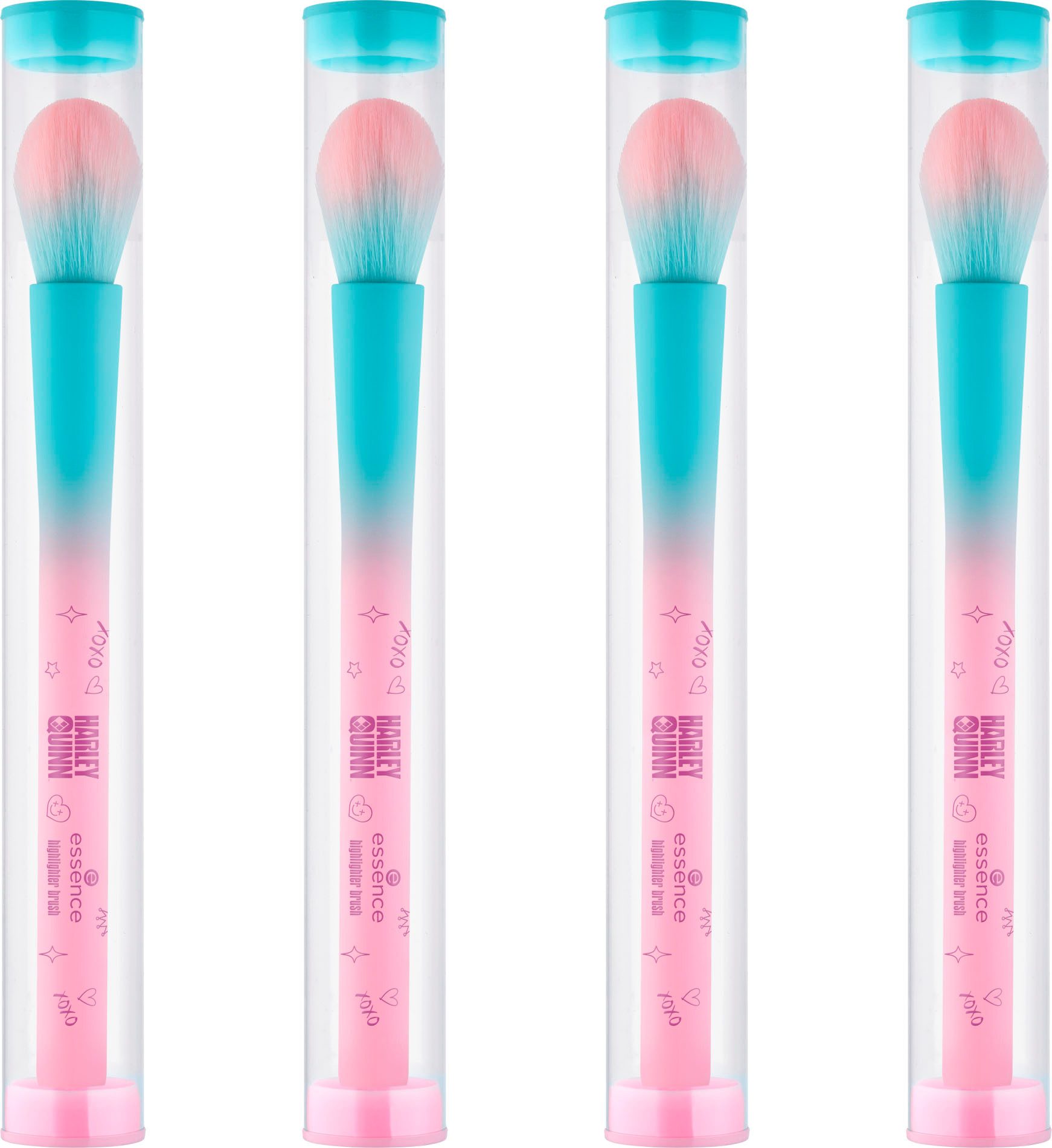 Essence Highlighterpinsel Harley Quinn highlighter brush, 4 tlg.