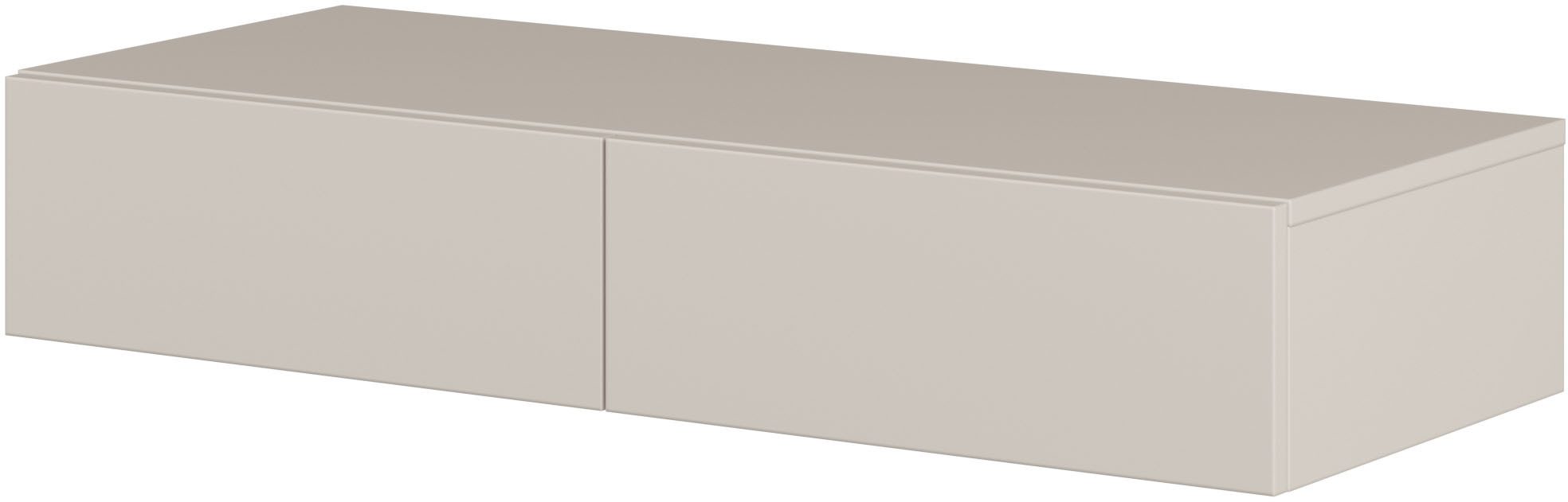 OTTO home Schminktisch Jukon, Breite 90 cm, moderner Schminktisch, hängend, mit 2 Schubladen (ohne Spiegel), Hängende Schminktisch, grifflos