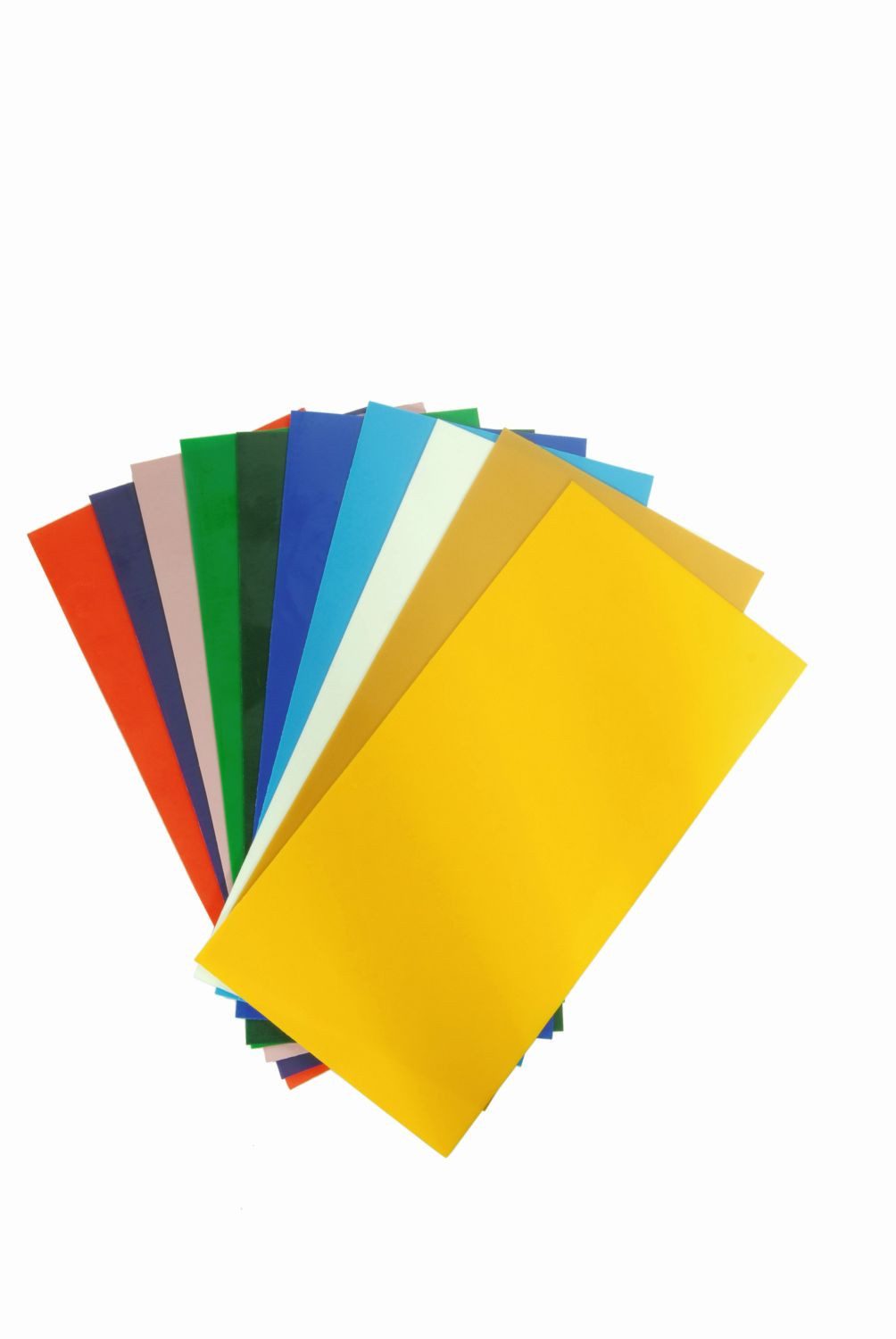 INNA-Glas Stumpenkerze Platten aus Wachs NEVES, klassisch, 10 Stück, bunt, 20x10cm