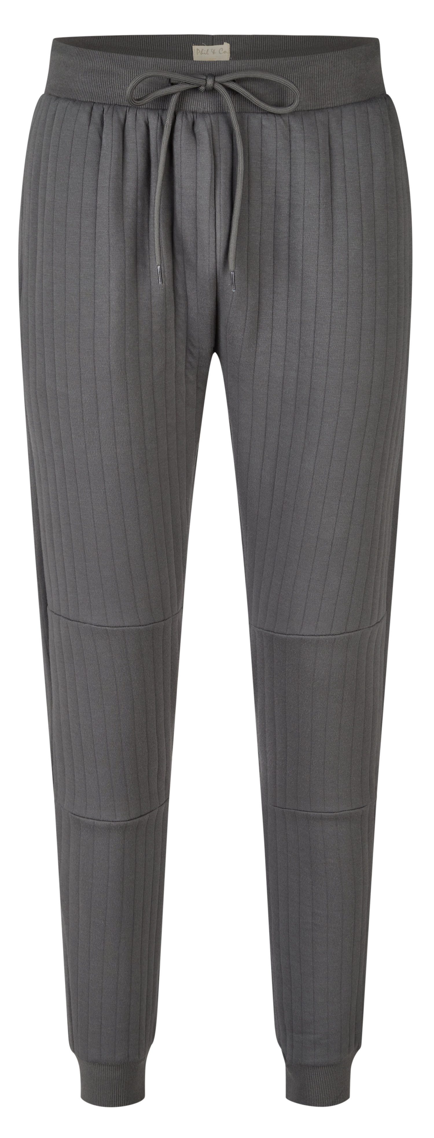 Phil & Co. Pyjamahose Herren Homewearhose mit Bündchen (1-tlg) Homewear
