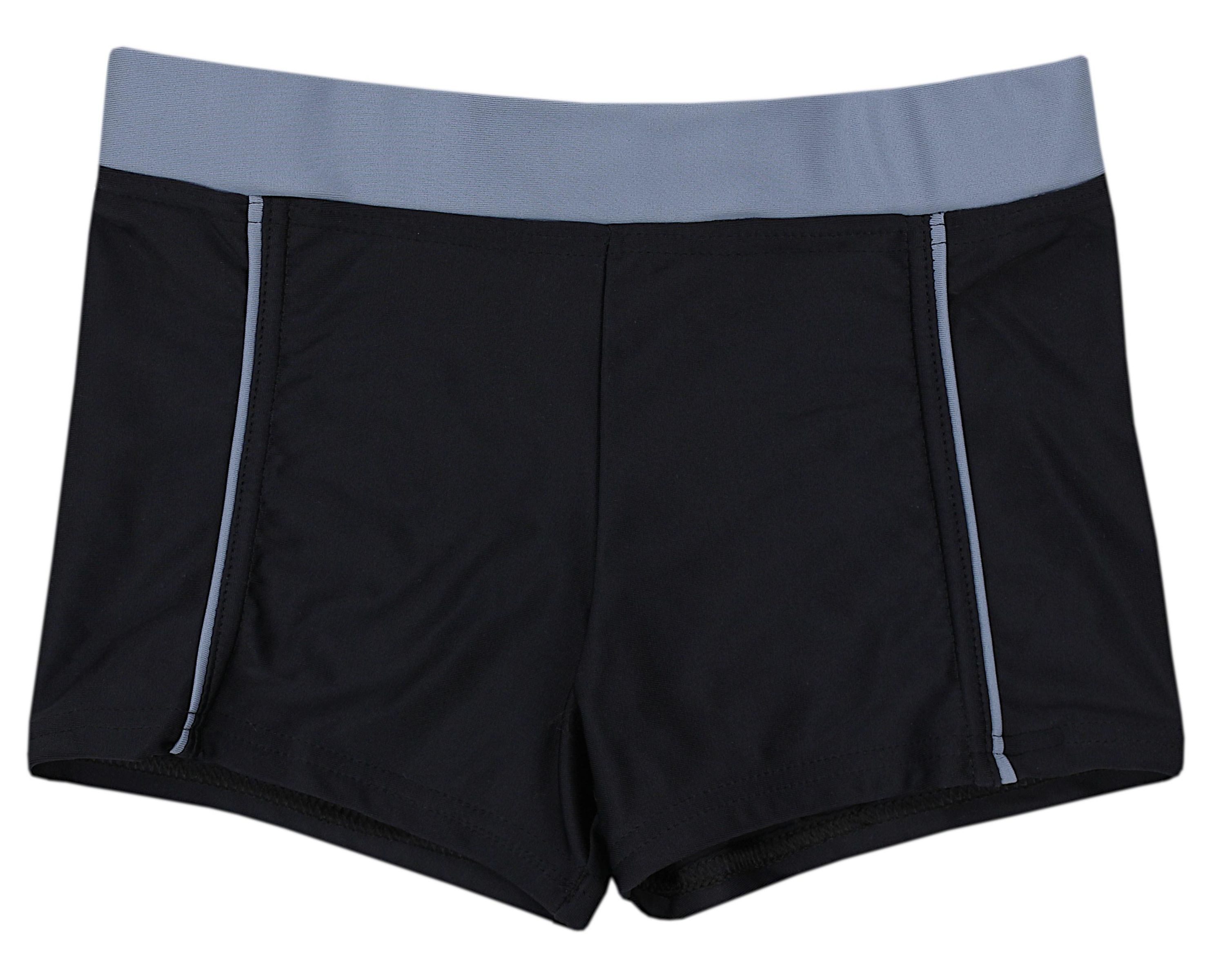Aquarti Badeshorts Aquarti Jungen Badehose Schwimmhose Seitliche Paspel Kinder Badeshorts – Bild 4 von 5
