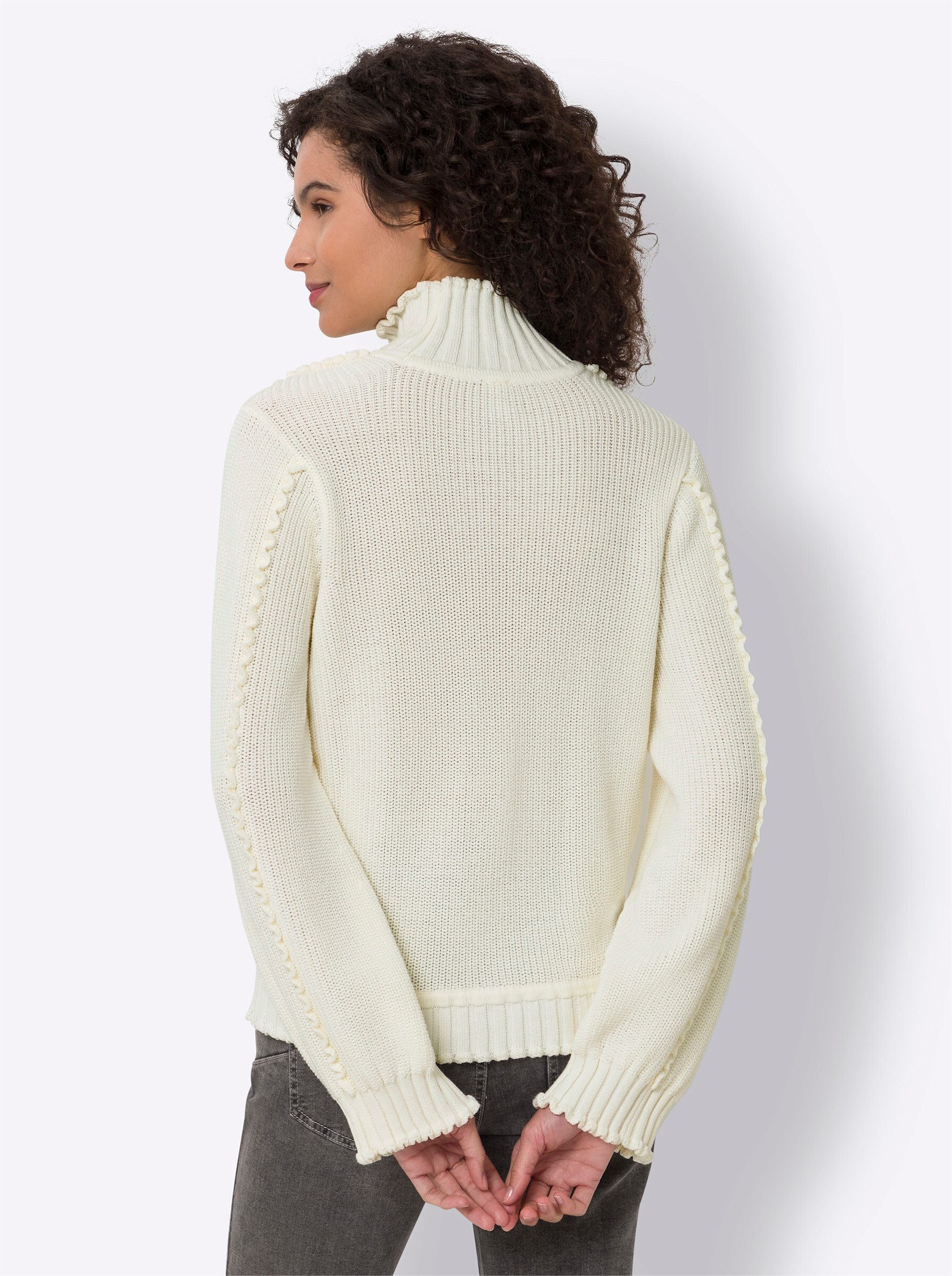 heine Strickpullover Pullover Langarm Grobstrick