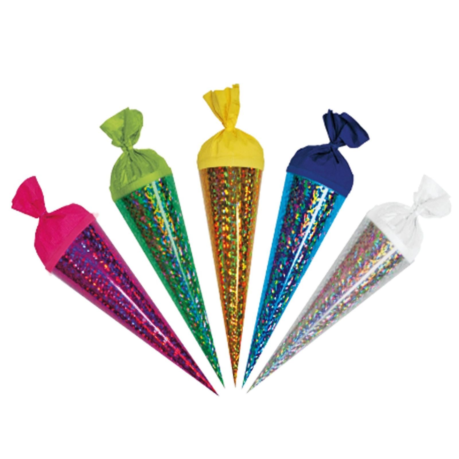 Roth Schultüte Geschenk Schultüte klein 12cm, 5 Stück, geblistert