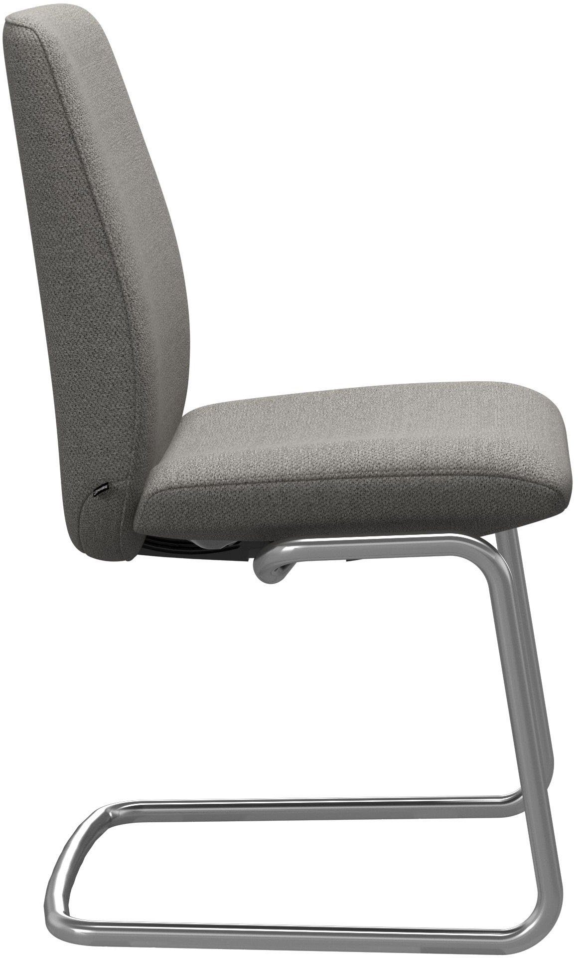 Polsterstuhl Low mit in L, matt Beinen aus Stahl Laurel, Back, Größe Chrom Stressless®