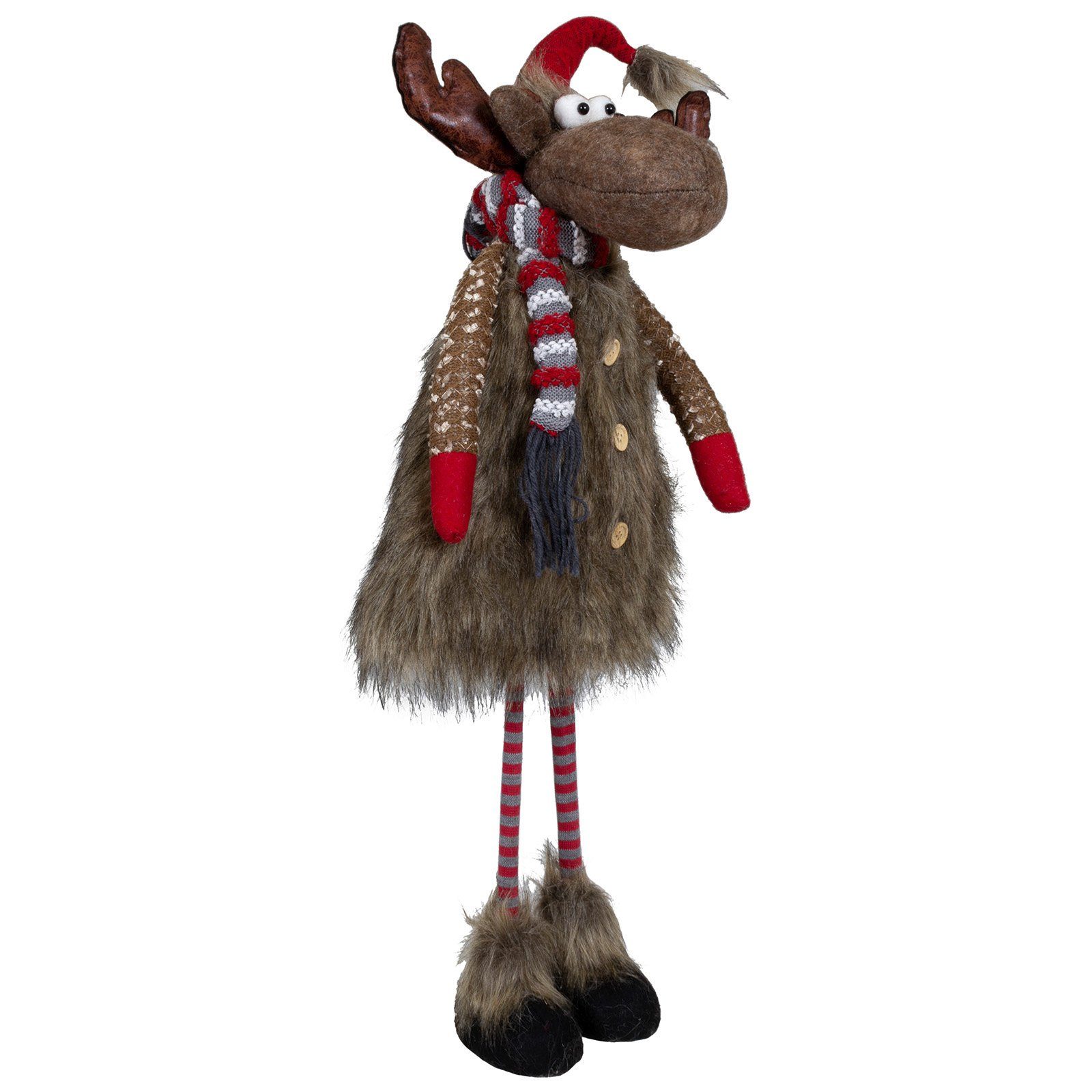 Christmas Paradise Weihnachtsfigur Elch 72cm (84cm) stehend (Deko Figur, 1 günstig online kaufen