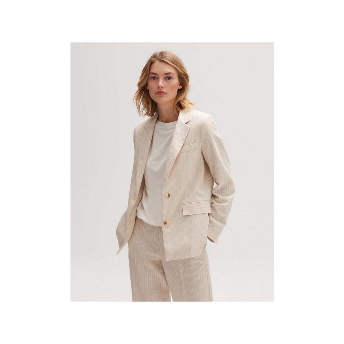 OPUS Jackenblazer offwhite (1-tlg)