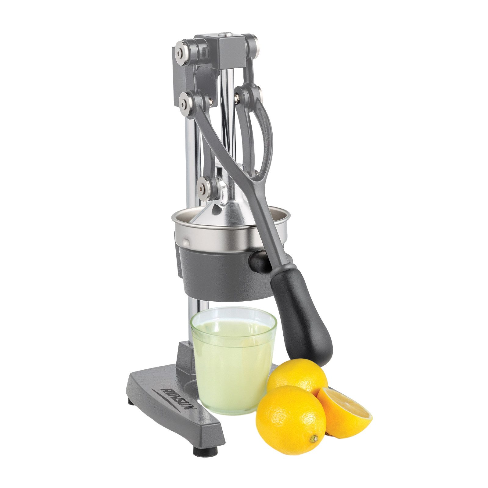 LALAHO Entsafter Entsafter,Zitruspresse,Hand Saftpresse,Orangenpresse für Gemüse Obst, Abnehmbarer Becher, leicht zu reinigen