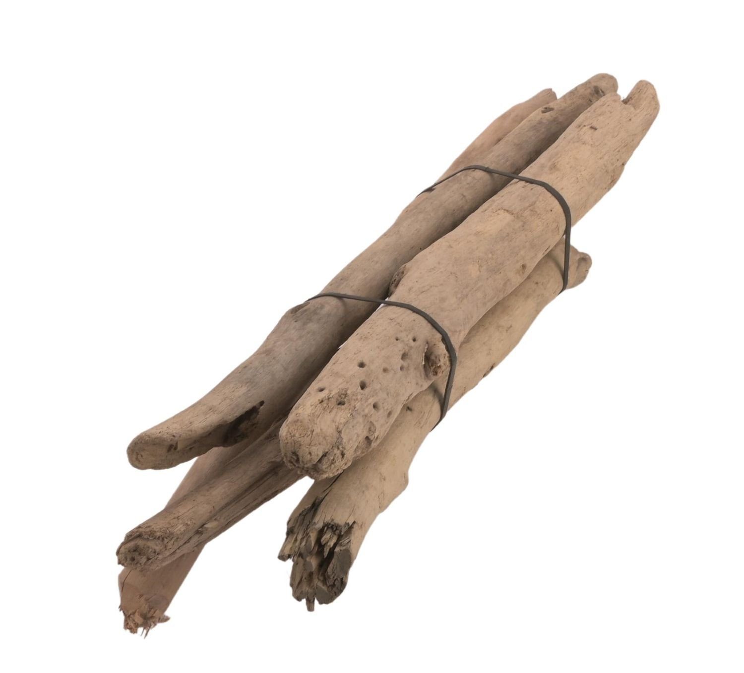 Bastelnaturmaterial Treibholz Groß in Natur, im Bündel mit 5 Stück, Länge ca. 40-55cm