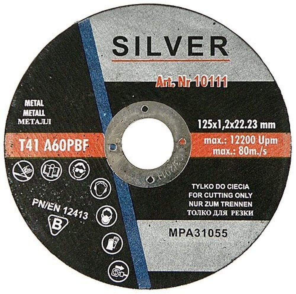 Silver Trennscheibe SILBERSCHEIBE FÜR METALL 125*2,5mm