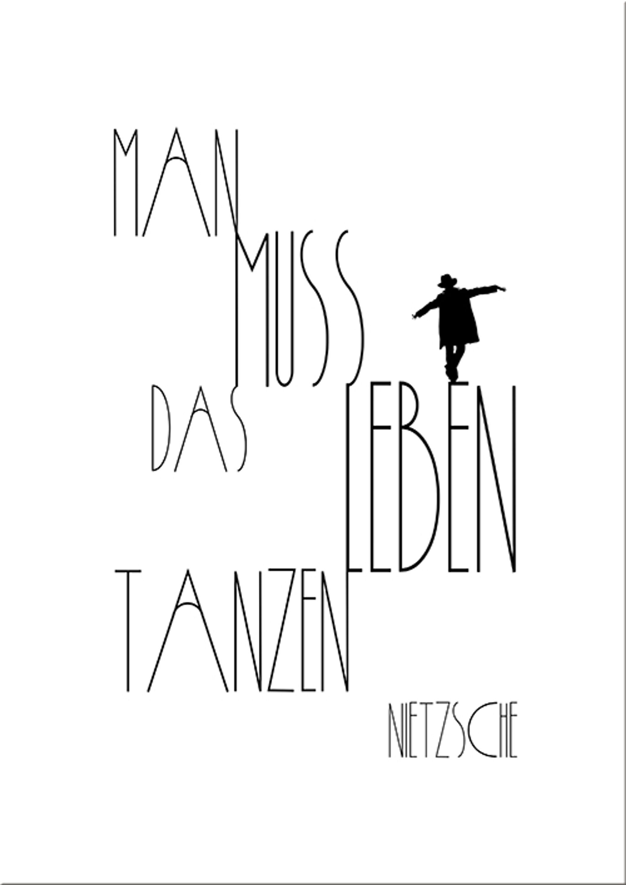 artissimo Poster Poster mit Spruch DinA4 Bild Sprüche Text Motivation schwa günstig online kaufen